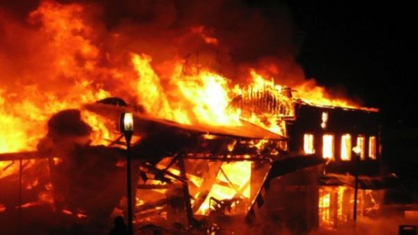 Fire outbreak